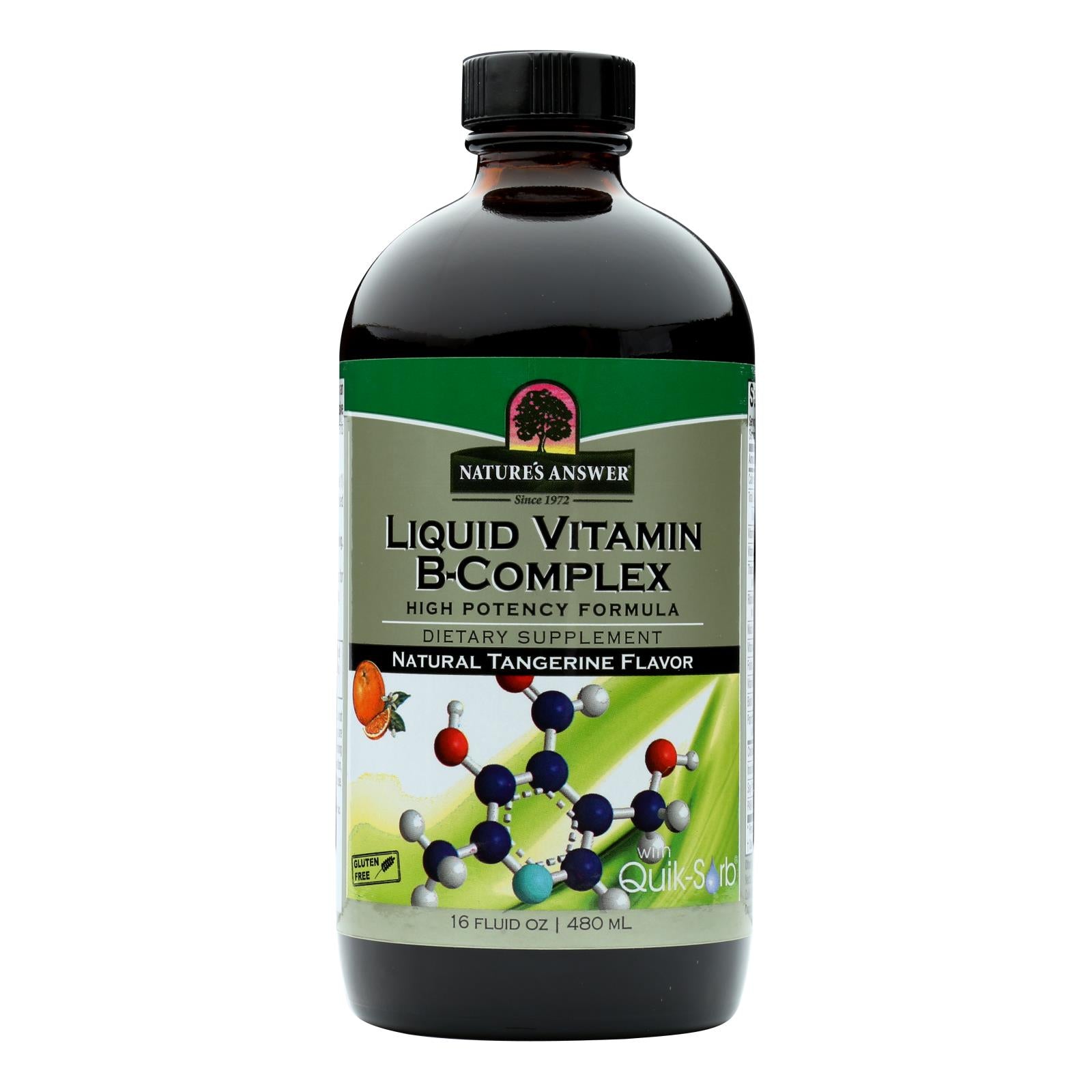 Nature's Answer Liquid Vitamin B complex 16 Fl Oz All Care Store