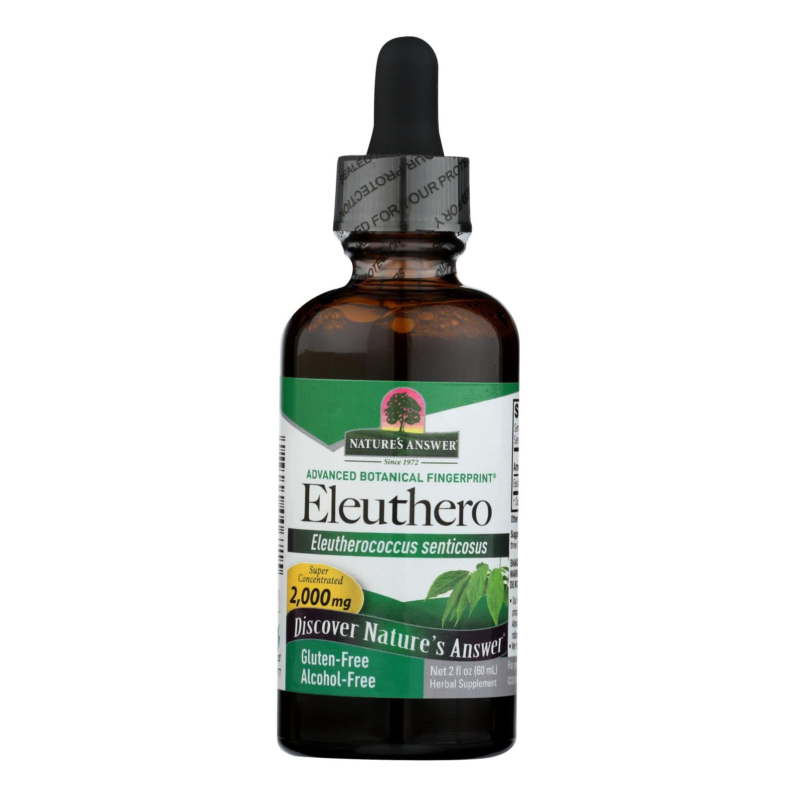 Nature's Answer Eleuthero Root Alcohol Free