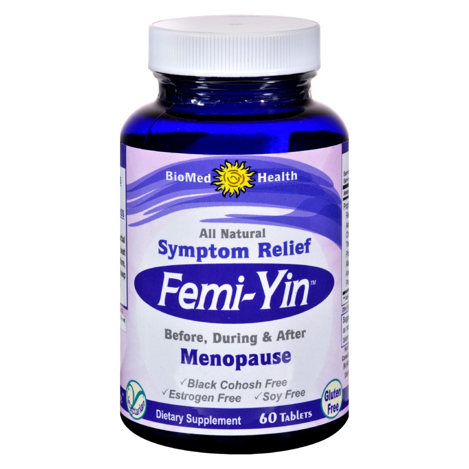 biomed health femi yin peri and menopause relief 60 capsules