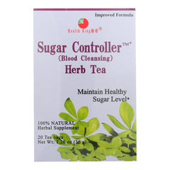 Health King Sugar Controller Blood Cleansing Herb Tea 20 Tea Bags All Care Store