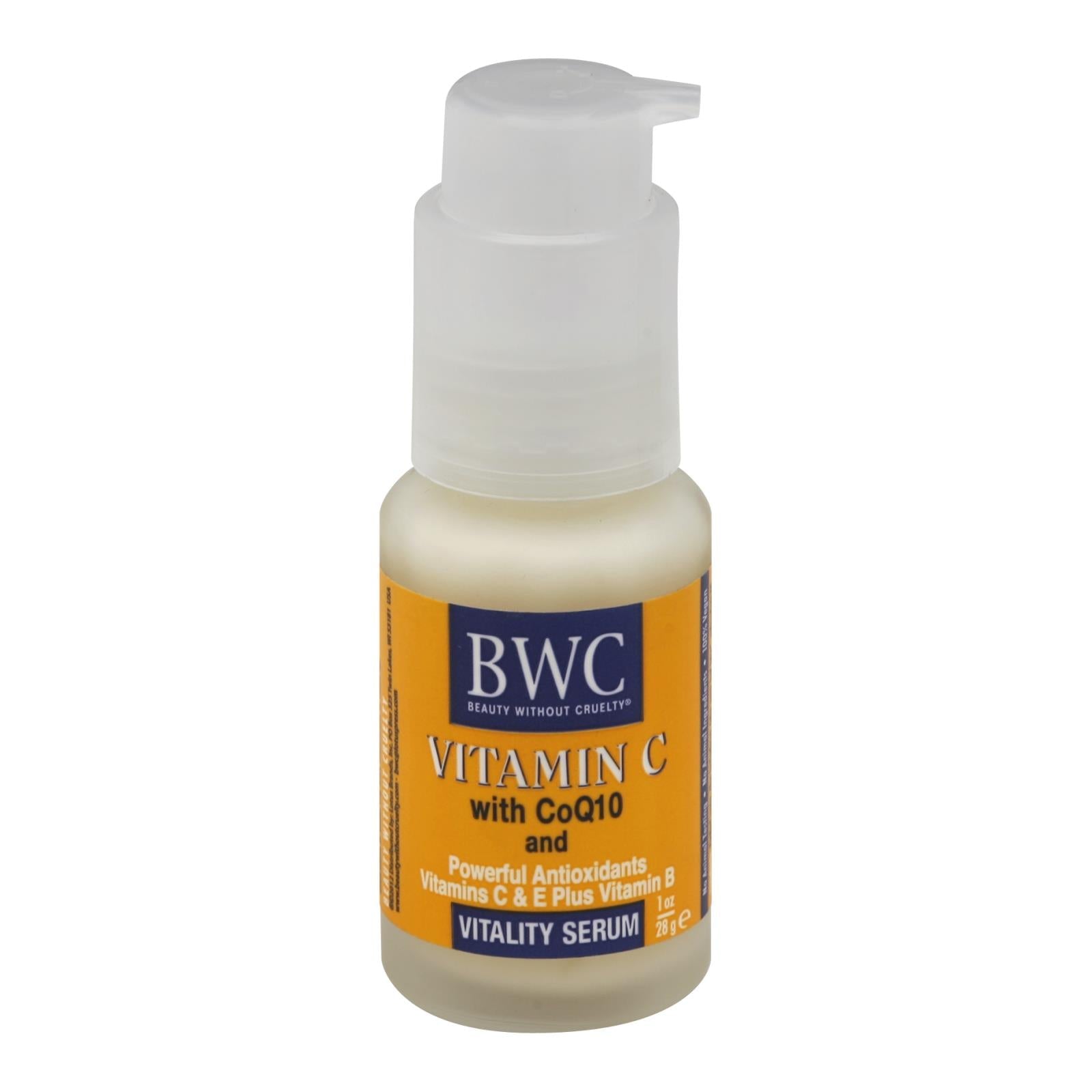 Suero Vitality de vitamina C con CoQ10 - 30 ml (Belleza sin crueldad)