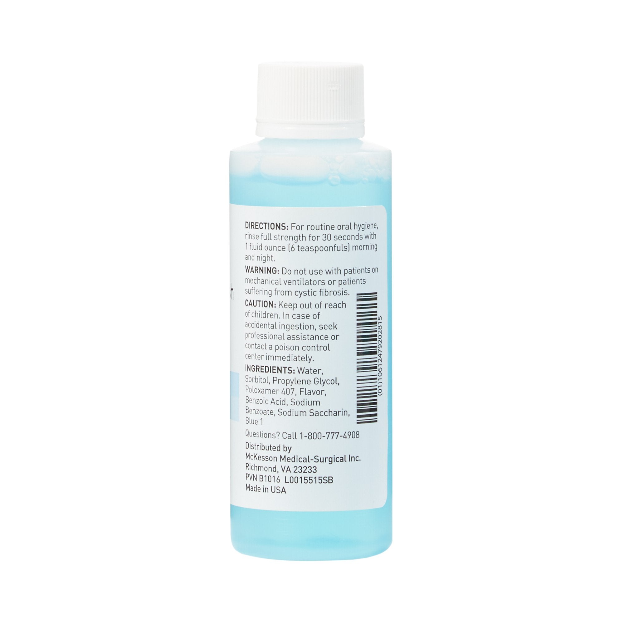 Mouthwash McKesson 4 oz. Mint Flavor, Packaging Type- Case