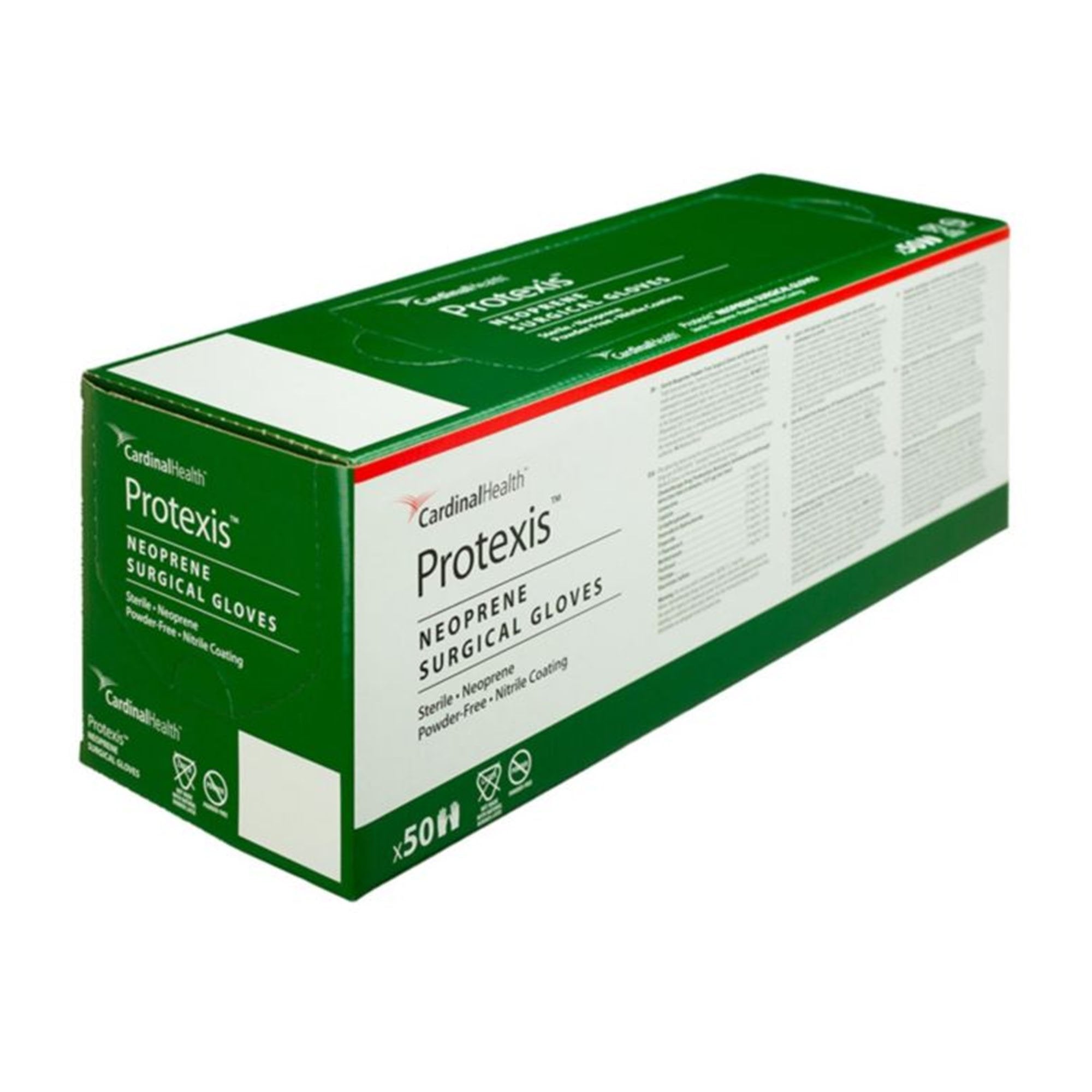 Surgical Glove Protexis (formerly Duraprene Plus ) Size 6.5 Sterile Polychloroprene Standard Cuff Length Smooth Ivory Chemo Tested