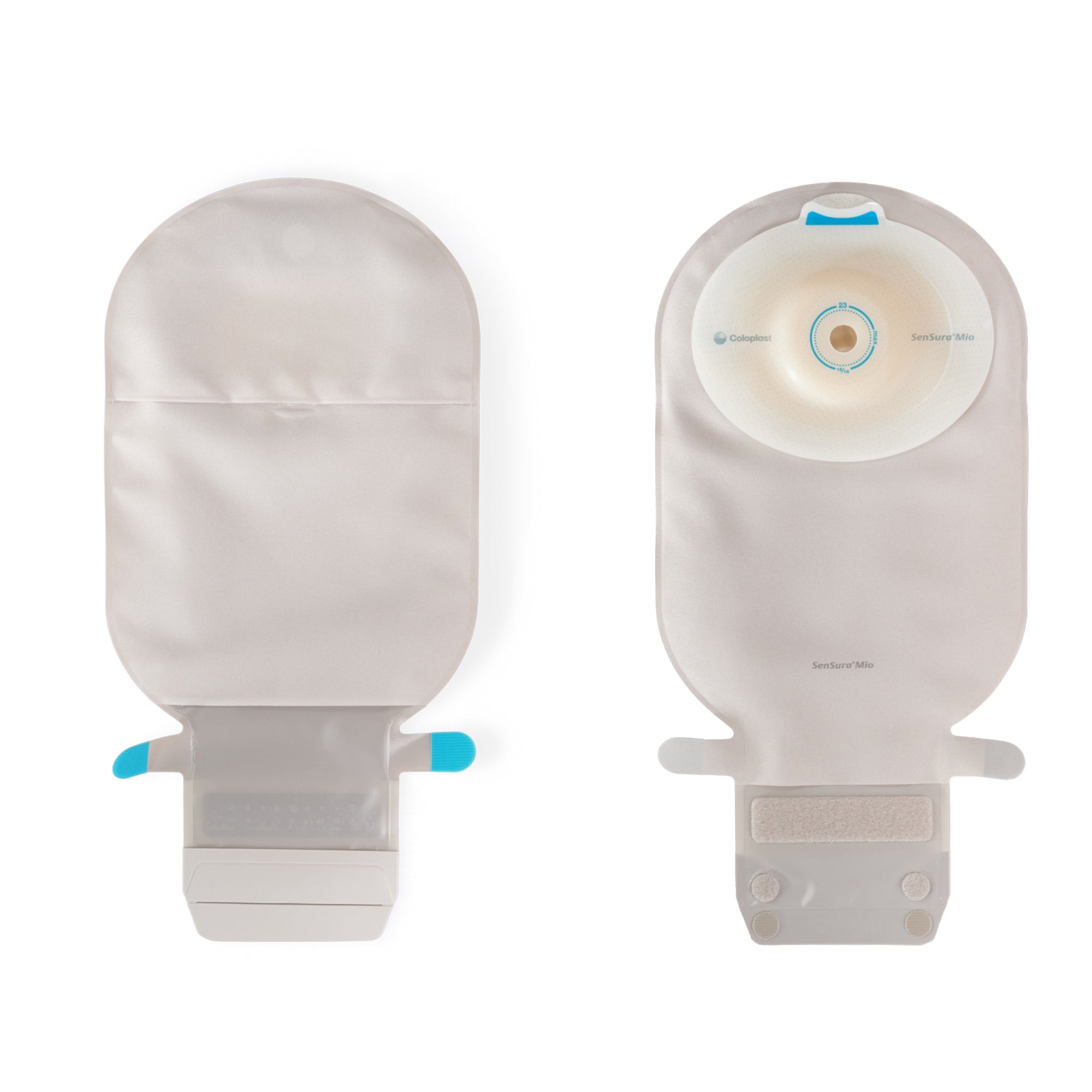 ostomy pouch sensura mio convex one piece system 11 inch length maxi convex light trim to fit 5 8 to 1 5 16 inch stoma drainable packaging type box