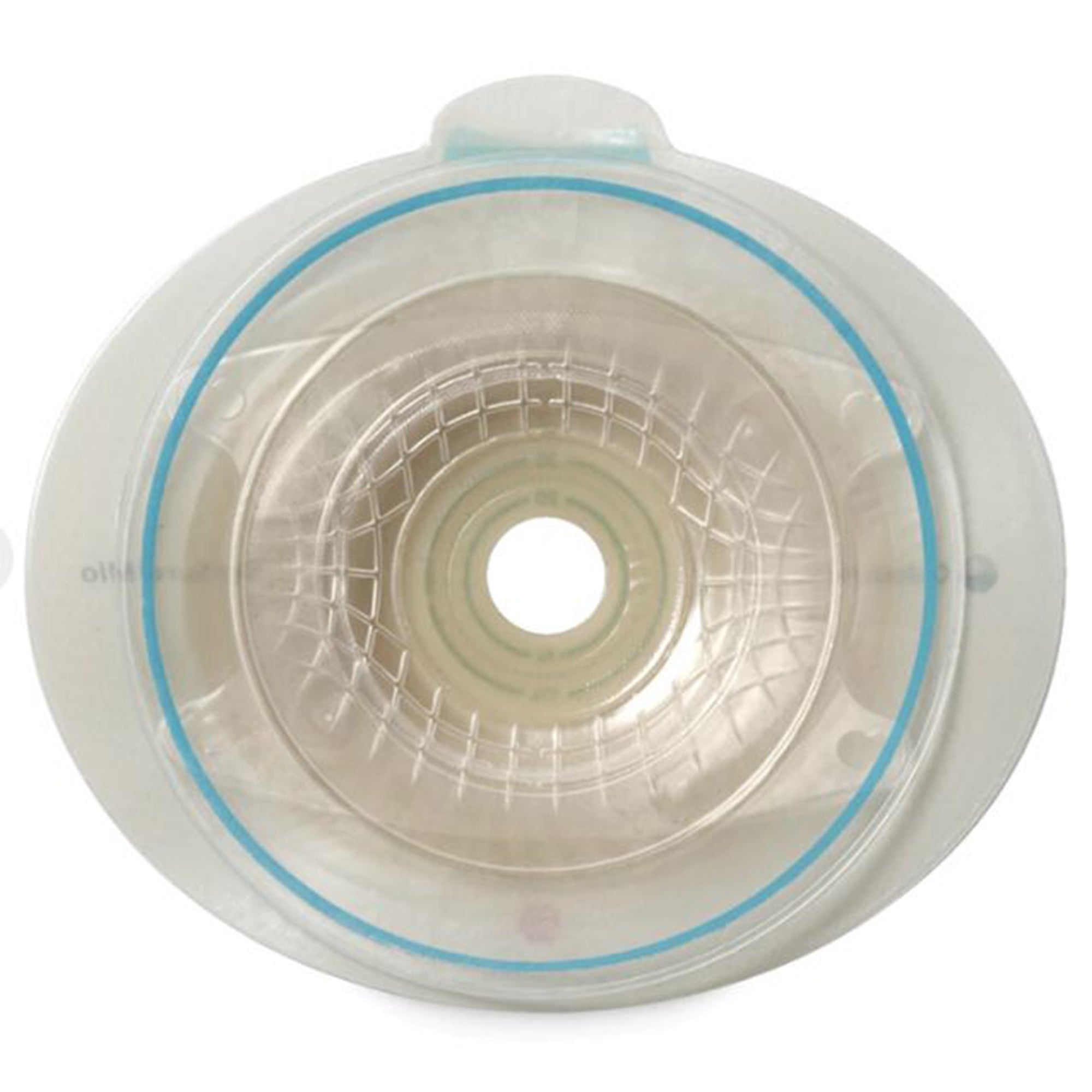 Ostomy Barrier SenSura Mio Click Trim to Fit, Extended Wear Elastic Adhesive 60 mm Flange Blue Code System 5/8 to 1-3/16 Inch Opening | 5/Box