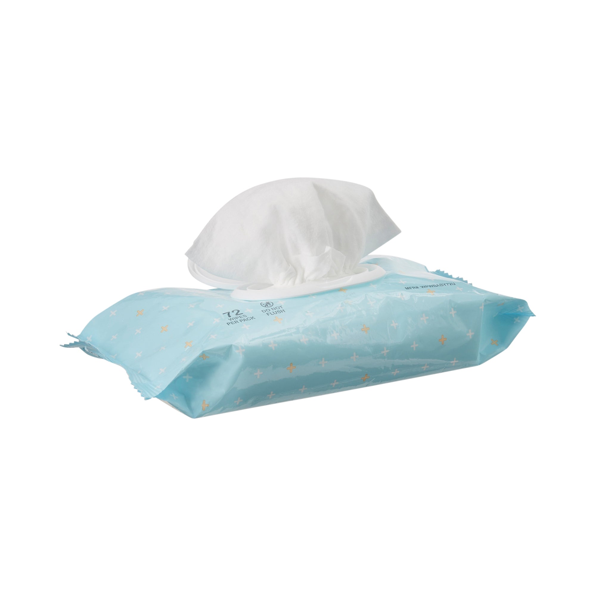 Baby Wipe McKesson Soft Pack Unscented 72 Count| 12Pack/Case