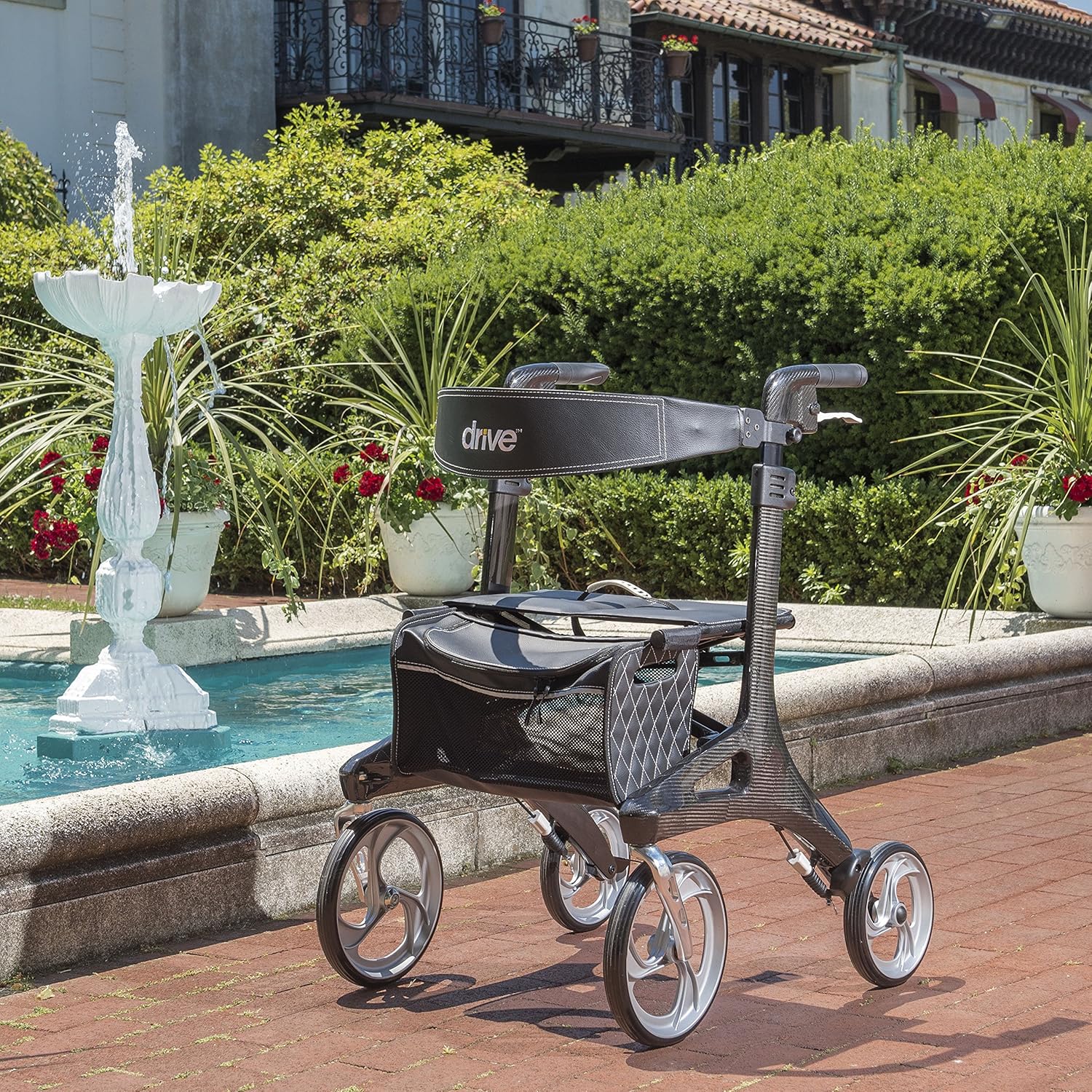 nitro elite cf rollator carbon fiber