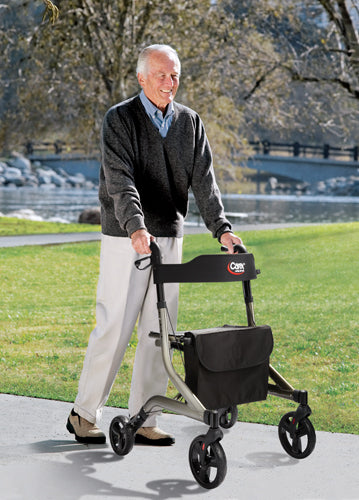 crosstour rolling walker rollator by carex