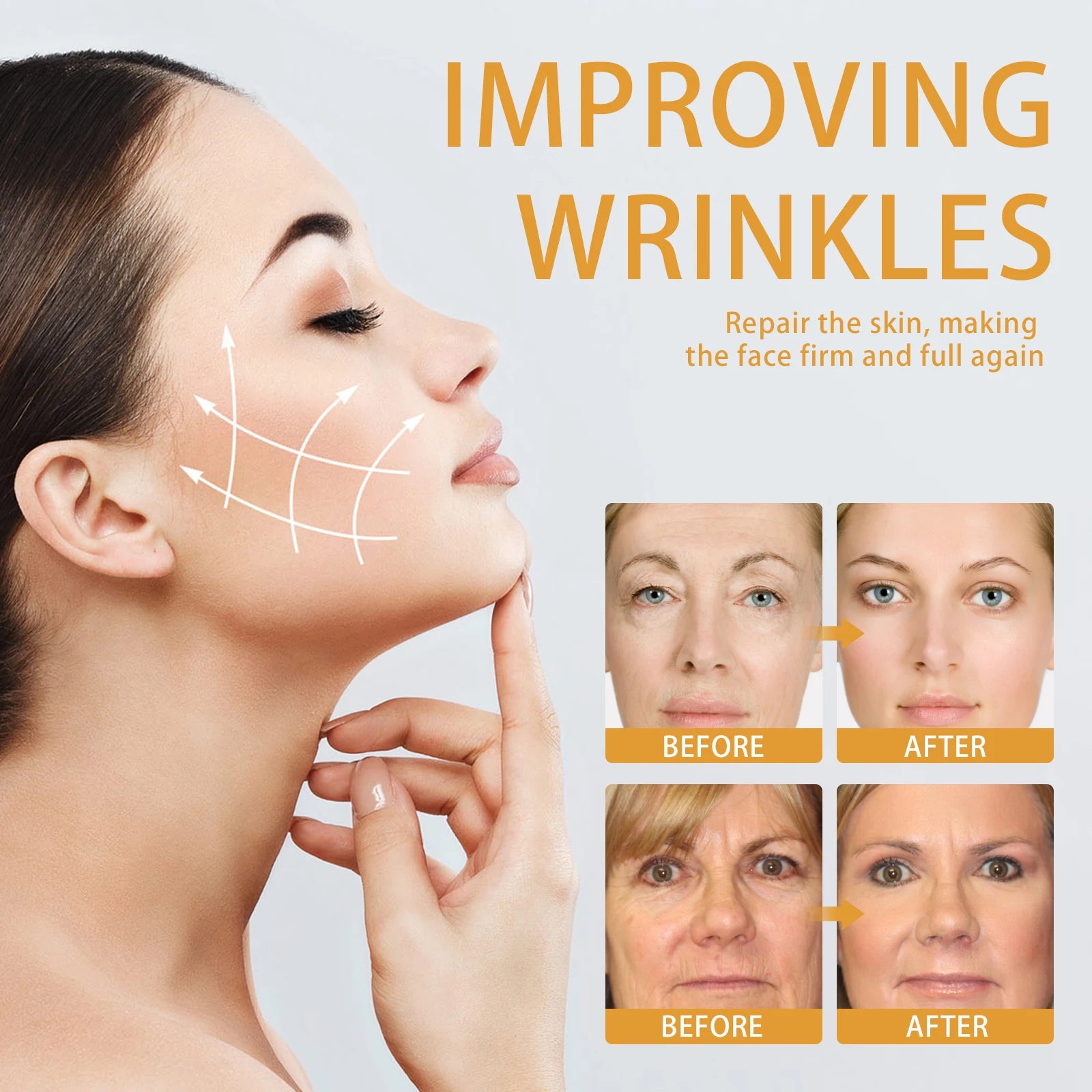 hoygi skin care whitening anti aging brightening dark spots winkles removal natural vitamin c turmeric moisturizer face cream