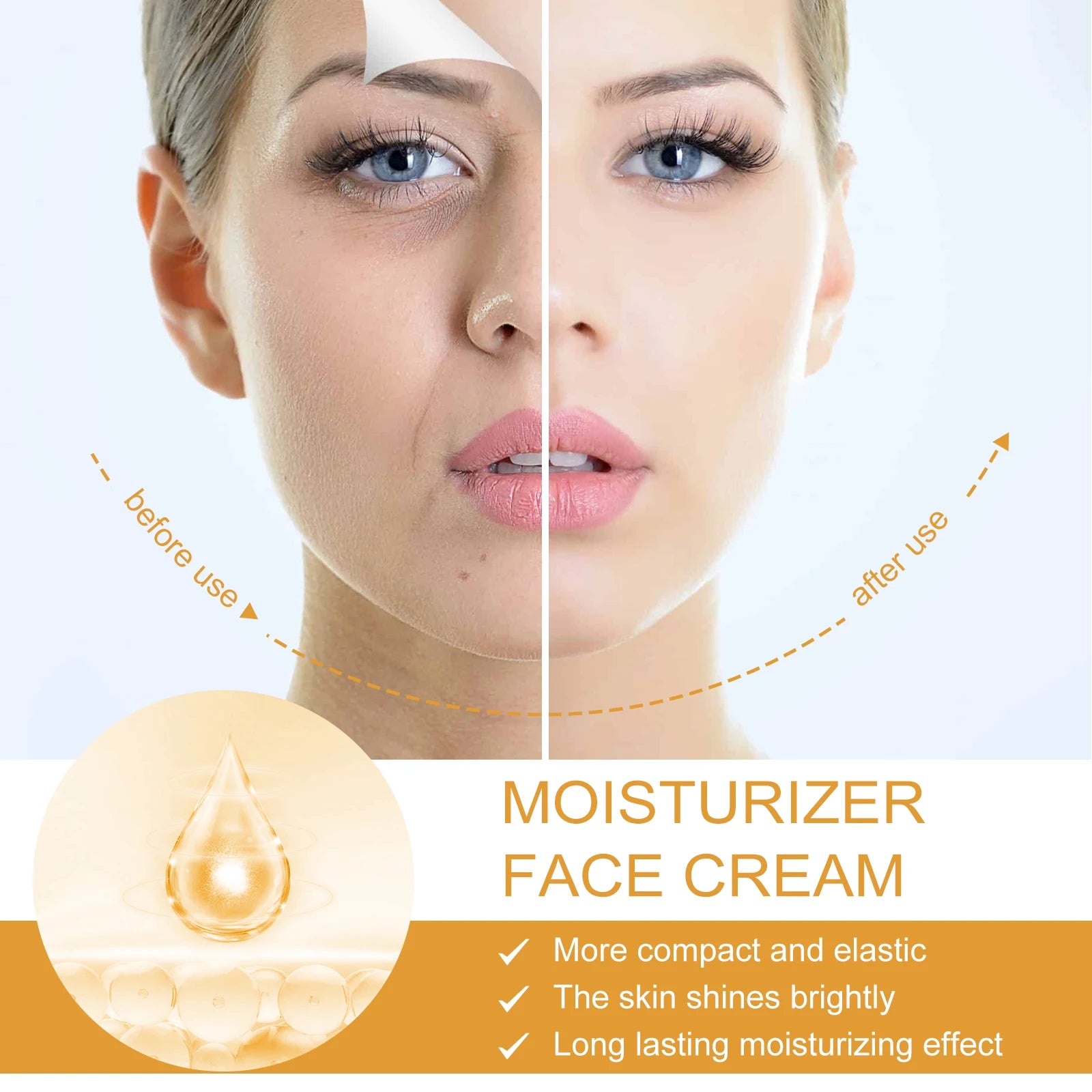 hoygi skin care whitening anti aging brightening dark spots winkles removal natural vitamin c turmeric moisturizer face cream