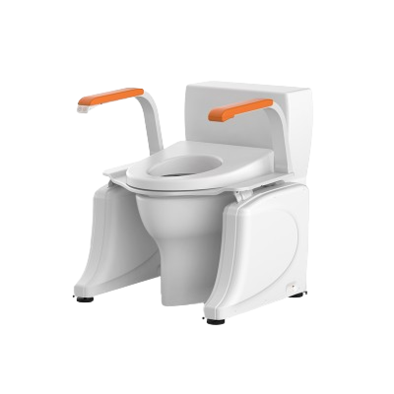 AX06 Electric Classic Toilet Lift Chair- Adjustable Height, Ergonomic design, Heavy Duty Support for Seniors & Disabled