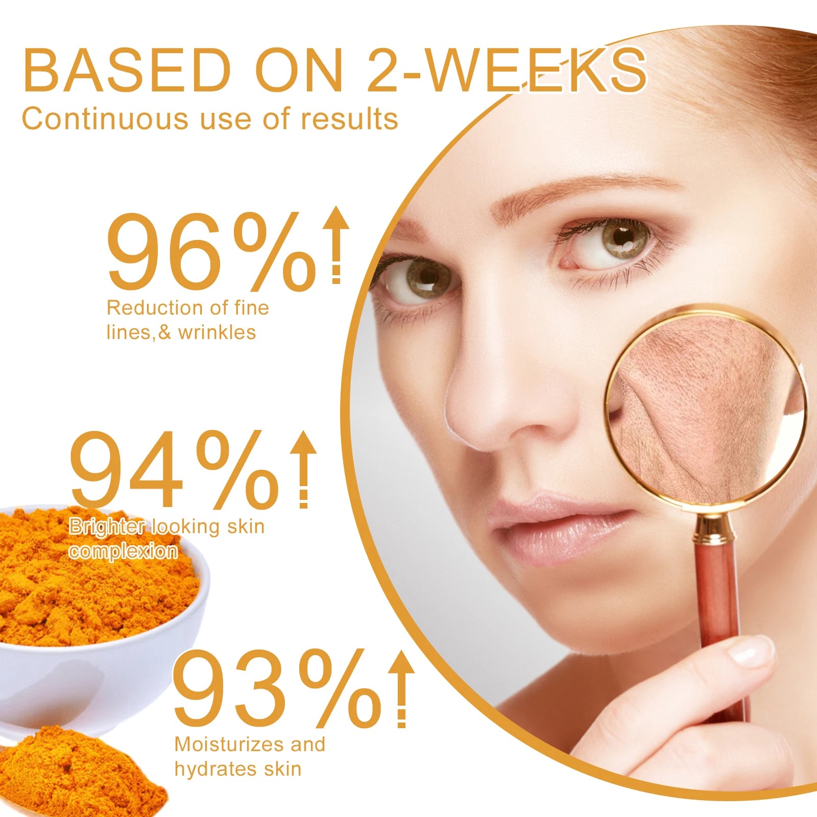 hoygi skin care whitening anti aging brightening dark spots winkles removal natural vitamin c turmeric moisturizer face cream