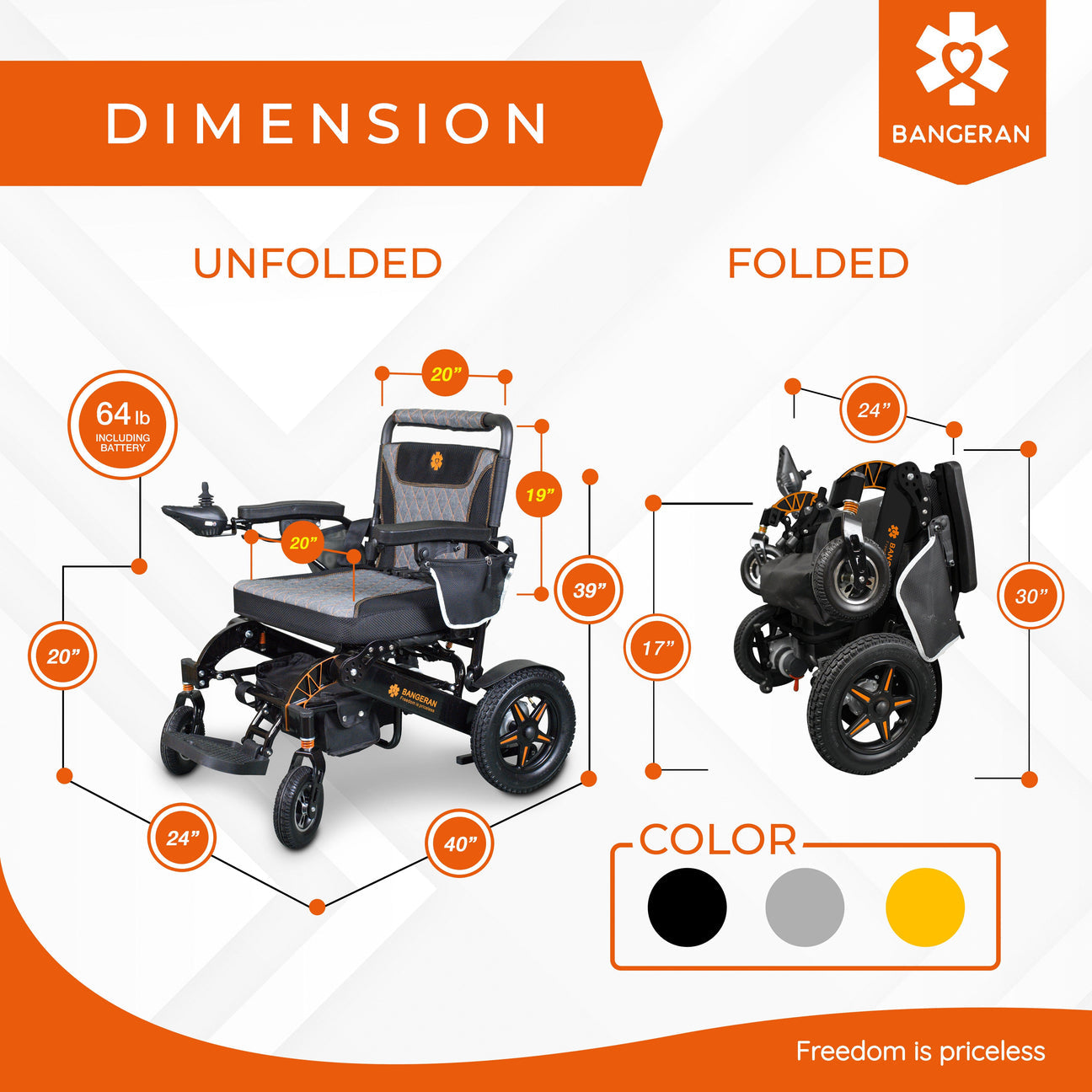 mammoth extra reinforced aircraft grade aluminum alloy frame folding electric wheelchair