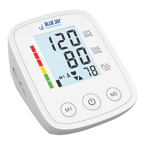 BlueJay Perfect Measure Elite Fully Automatic Talking Blood Pressure Monitor – Accurate Readings, User-Friendly Design, Ideal for Home Health Monitoring.
