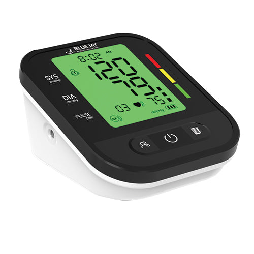 BlueJay Deluxe Perfect Measure Blood Pressure Kit with 2 Cuffs – Accurate Readings, Easy to Use, Ideal for Home Monitoring and Health Tracking.