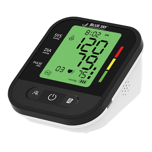 BlueJay Deluxe Perfect Measure Blood Pressure Kit with 2 Cuffs – Accurate Readings, Easy to Use, Ideal for Home Monitoring and Health Tracking.