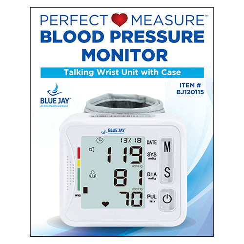 Wrist Blood Pressure Unit Blue Jay Brand