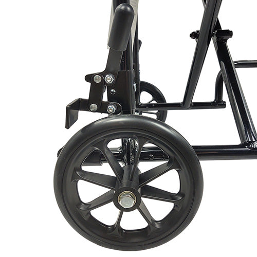 BlueJay ROLL WITH ME 19" Aluminum Transport Wheelchair - Lightweight, Durable Wheelchair for Easy Mobility and Comfort. Perfect for Travel and Everyday Use.