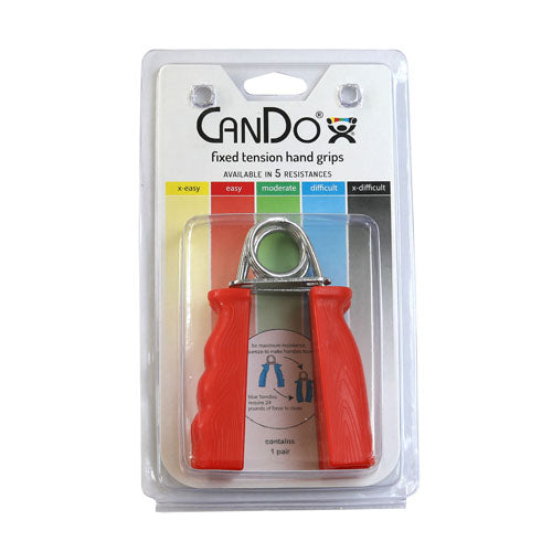 hand exercise grips red easy pair