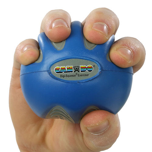 Hand Exerciser Medium Firm Blue Cando Digi squeeze   All Care Store