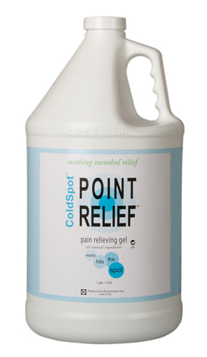 Point Relief Coldspot Pain Relief Gel 128oz (1gal) Pump