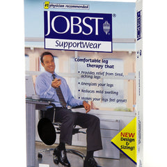 Jobst For Men 8-15 Large Over-the-calf Dress Sock Black