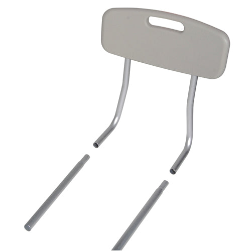 transfer bench plastic drive 3 section and backrest gray