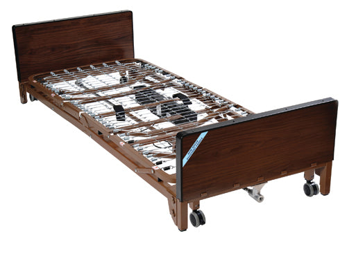 Drive Medical Homecare Full Electric Bed Pkg With Half Rails
