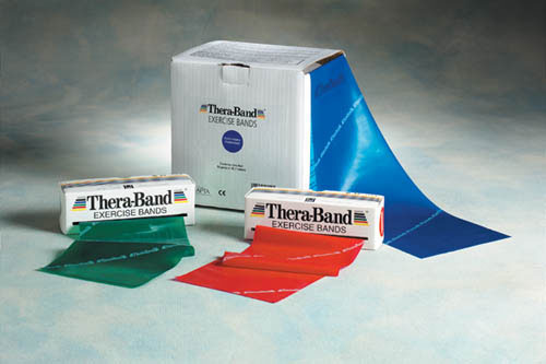 Heavy Theraband Set Blue  Black (mfgr #20413)   All Care Store