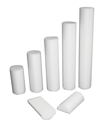 Rodillo de espuma para ejercicios de equilibrio, redondo, 6 x 36