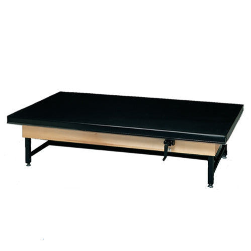 Economy Hi-lo Manual Crank Mat Table 3' X 7' X 2 Top
