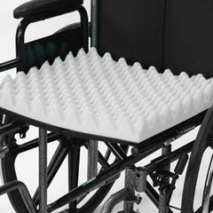 Wheelchair Cushion White Convoluted 16 X18 X3