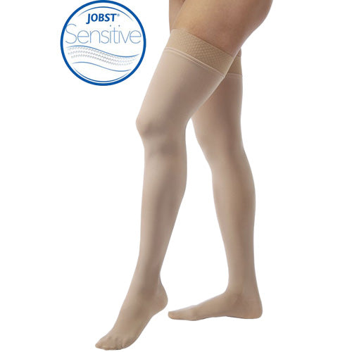 Jobst Opaque Sensitive Natural 20-30mmhg Petite Large Ct