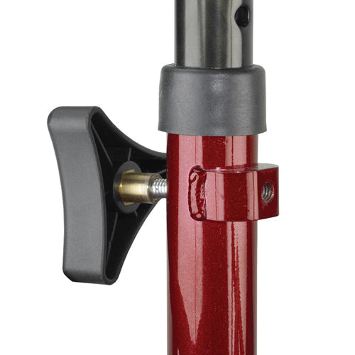 duet rollator transport chair black