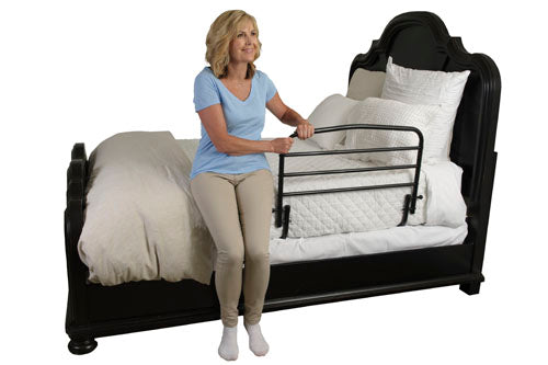 fold-down bed rail