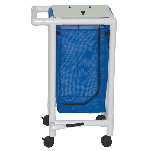 Pvc Tubing Single Bag Hamper W. Foot Pedal 23.75 Lx18.75 W