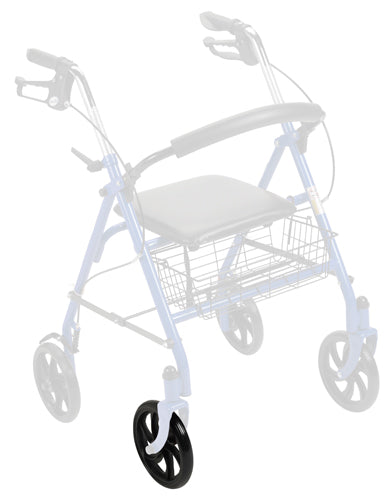 Drive Medical Wheel W/bearings For Drive Rollator 10257 Series