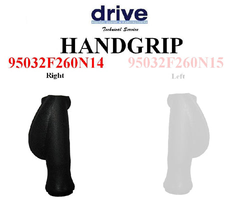 Right Hand Grip For 11061 Series Of Rollators
