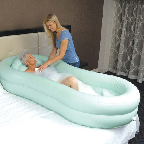 ez bathe inflatable bath tub