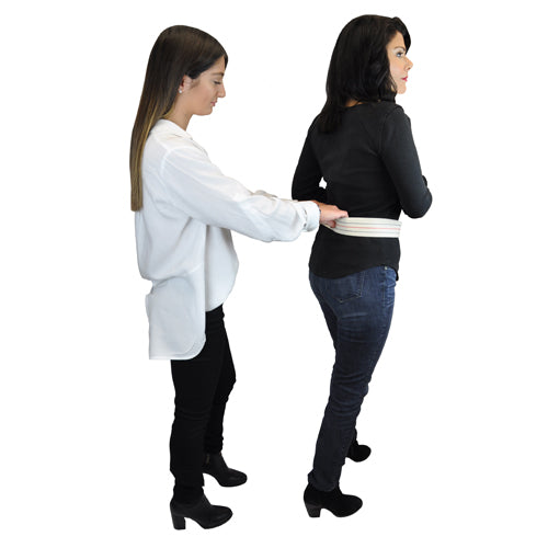 Gait Belt W/ Safety Release 2 X60  Striped Blue Jay Brand   All Care Store