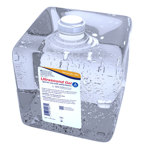 Ultrasound Gel 5 Liter Clear (1.3 Gal) 4/cs