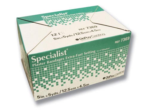 Specialist Plaster Bandages X-fast Setting 4 X5yds Bx/12 - All Care Store
