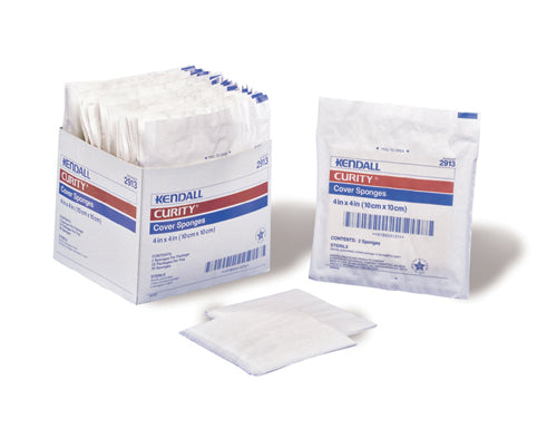 Curity Cover Sponges 3 X4  Bx/25-2's