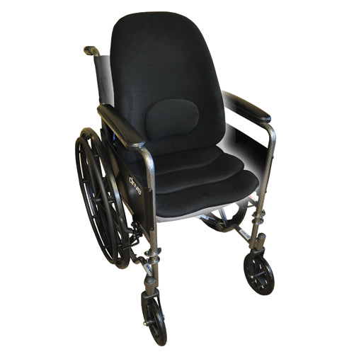 Lowback Backrest Support Obusforme Black (bagged) All Care Store