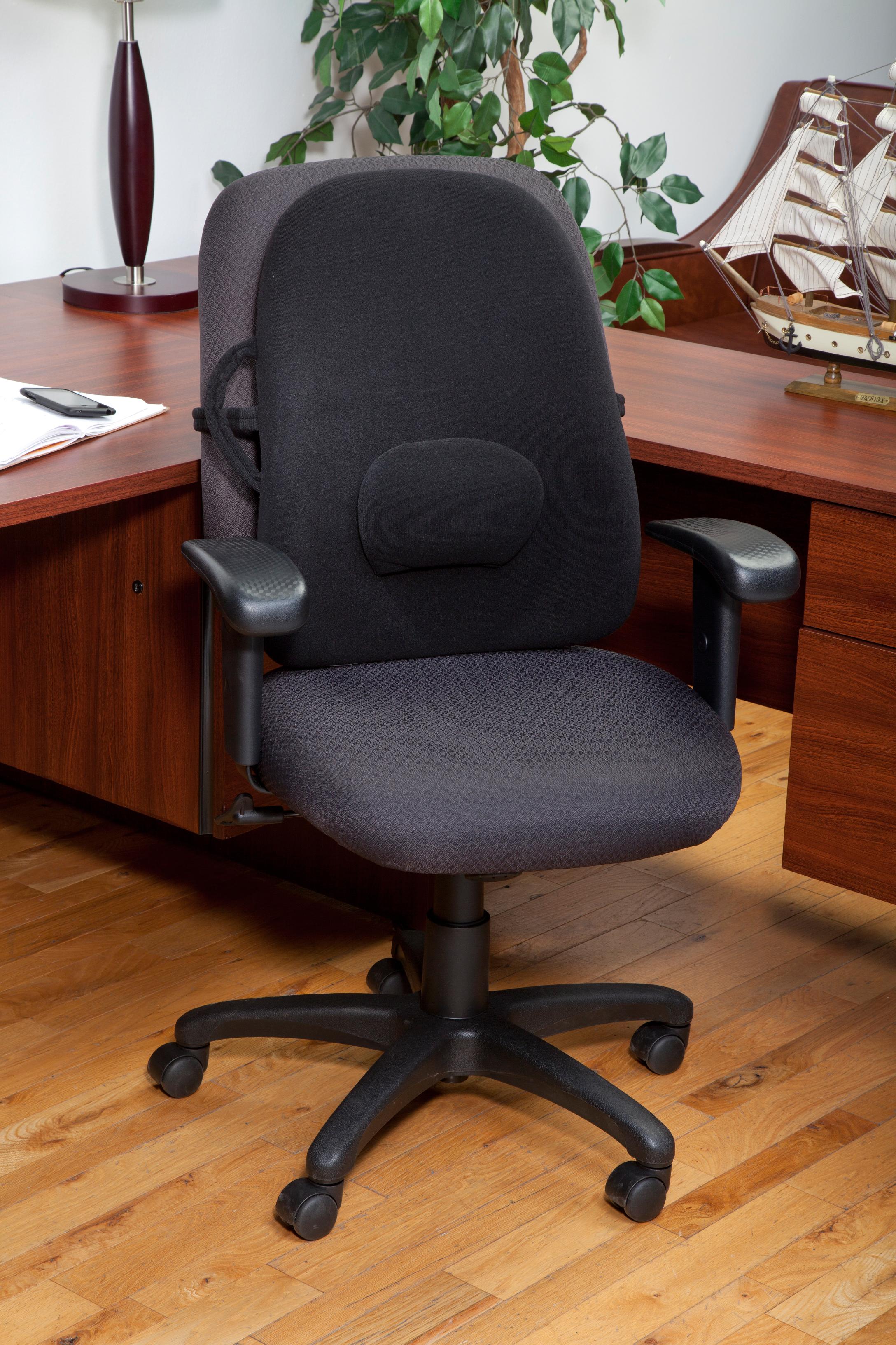 Lowback Backrest Support Obusforme Black (bagged) All Care Store