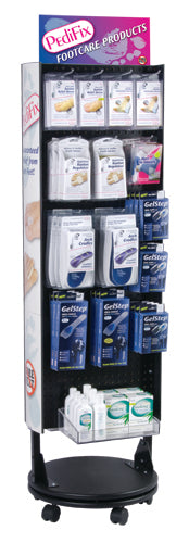 2-sided Floor Spinner Display Stocked