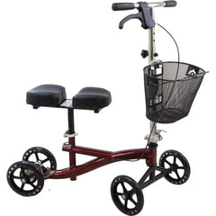 Roscoe ROS-KSBG Knee Scooter Deluxe Burgundy