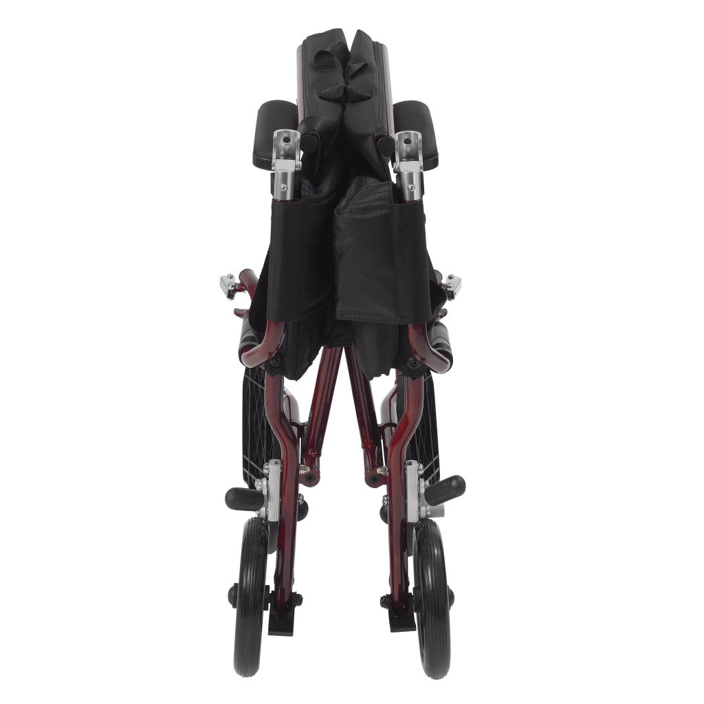 fly lite transport chair burgundy 19