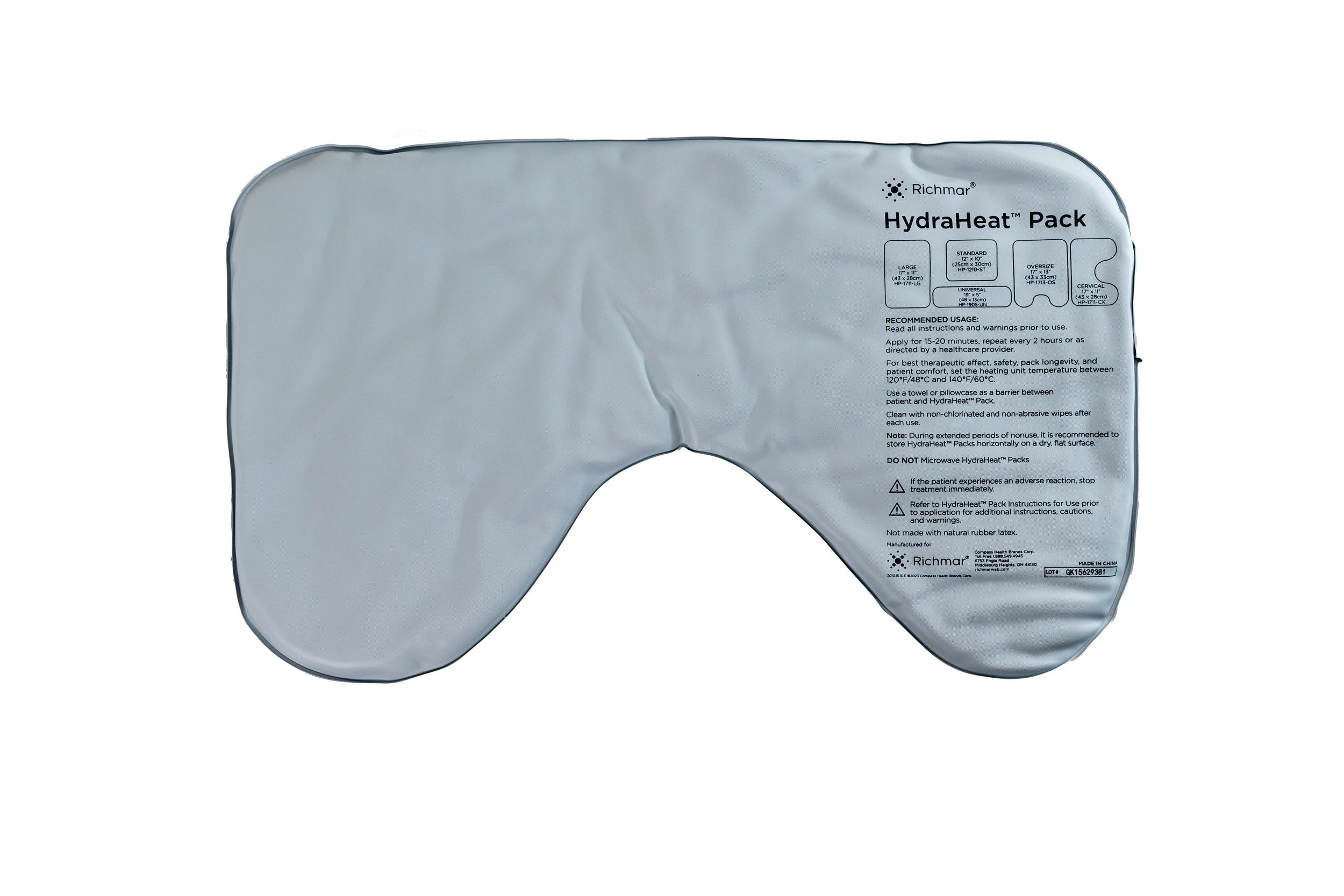 hot pack pliable universal 19 x 5