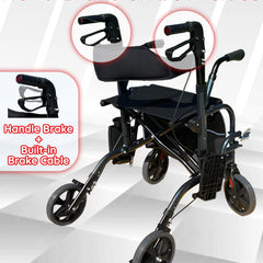 daywalker 2 in 1 rollator walker